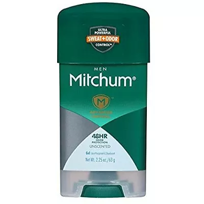 Mitchum Anti-Perspirant And Deodorant Power Gel Unscented 2.25oz (Pack Of 6) • $22.07