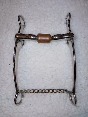 Stainless Steel Billy Allen Western Reining Horse Bit W Copper Roller ~ 5  • $25