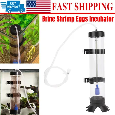 Brine Shrimp Artemia Eggs Hatchery Kit Aquarium Incubator Hatcher For Fish Tank • $18.04