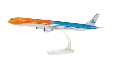 New! Herpa 611275-001 KLM Boeing 777-300ER  Orange Pride  PH-BVA - 1:200 Model • $44.90