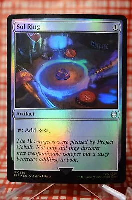 Sol Ring - PIP 0239 - MTG Magic The Gathering Fallout Foil • $6.99