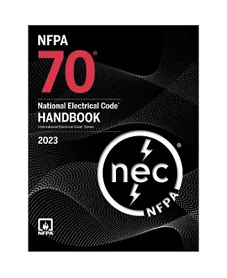 NFPA 70 National Electrical Code Handbook 2023 Edition - National Fire W/ Tabs • $80