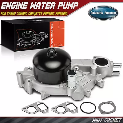 Engine Water Pump W/ Gasket For Chevy C5 Corvette 97-04 Pontiac Firebird LS1 LS6 • $59.99