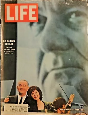 LIFE September 41964 President Johnson & Lynda / Yacht Racing / Tonkin Gulf • $2.99