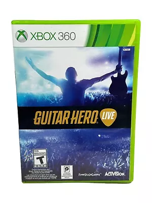 Guitar Hero Live (Microsoft XBOX 360 2015) No Manual - No Dongle - Tested • $12.99