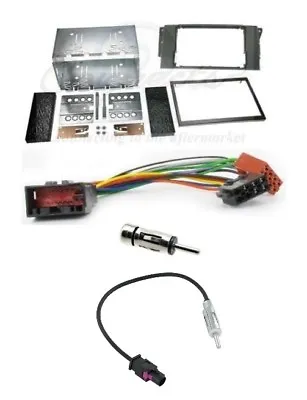 Land Rover Discovery 3 LR3 04-09 Car Stereo Double Din Fitting Kit ISO Aerial • $68.26