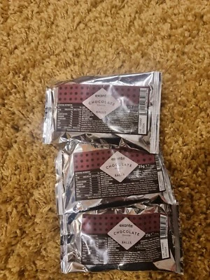 £6 • Buy 3x Exante Chocolate Flavour Balls High Protein Soya Puffs In Chocolate Coating 