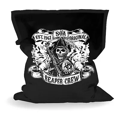 $144.95 • Buy Sons Of Anarchy LARGE Bean Bag Man Cave Bar Lounge Camping Beach Seat Pool Gift
