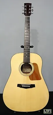 Ibanez Performance PF100 DENT Acoustic Hollow Body Guitar W/ Pickup & Hard Case • $349