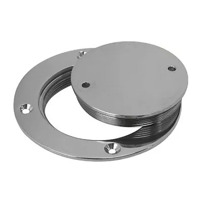 Marine 4  316 Stainless Steel Inspection Deck Plate For Boat • $49.98