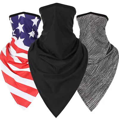 Motorcycle Neck Gaiter Face Mask Balaclava Bandana Cycling Sports Fishing Scarf • $7.98