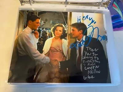 Michael J Fox Crispin Glover Signed Autographed 8x10  Photo Back To The Future • $590