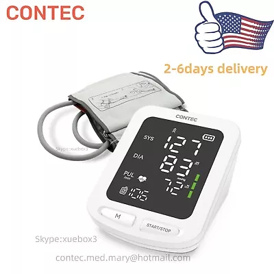 Blood Pressure Monitor LED  Arm Digital BP Cuff Pulse Heart Rate Machine US Ship • $18.99