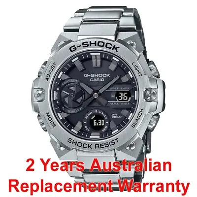 Casio G-shock G-steel Solar Bluetooth Watch Gst-b400 Metal Silver Gst-b400d-1a • $544.99