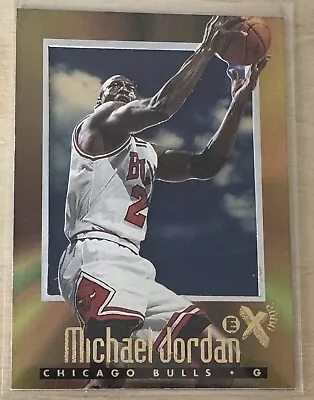 MICHAEL JORDAN 1996-97 Fleer Skybox EX E-X2000 # 9 Chicago Bulls HOF GOAT • $49.99