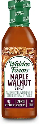 Walden  Farms  Calorie  Free  Syrup  Supplement   12  Oz   Maple  And  Walnut • £16.66