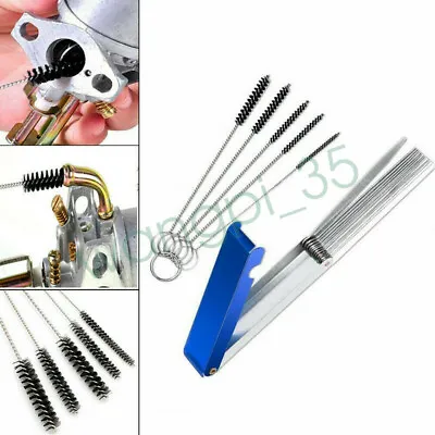 $9.55 • Buy Carb Jet Cleaning Tool Set Carburetor Wire Cleaner Set For Motorcycle ATV Parts