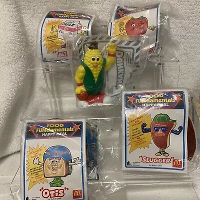 Lot Of 5 New McDonald's Food Fundamentals Happy Meal Transformer Toys. Z • $11.50