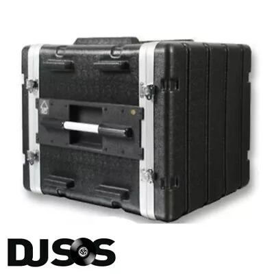 ABS 8u Rack Case | Flight Case - Rack Mount I Cabinet | Equipment Case | DJ • £125.99