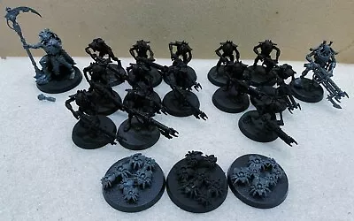 Warhammer 40k Necrons Warriors X13 Scarabs X3 Overlord & Royal Warden • £0.99