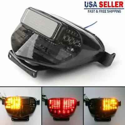 Integrated LED Tail Light Turn Signals For Suzuki GSXR600 GSX-R 750 2000-2003 • $42.89