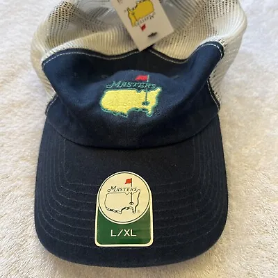 Masters Augusta National Golf Men’s Fitted Trucker Hat Cap New Free Shipping ‘47 • $69.99