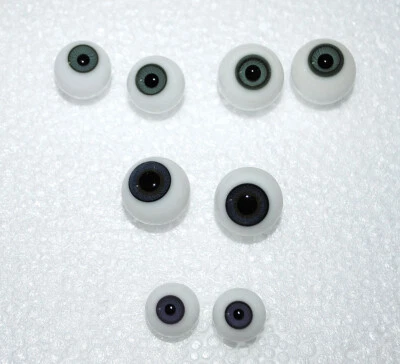 £21.15 • Buy 8 Vintage German Doll Glass Eyes, Pairs?