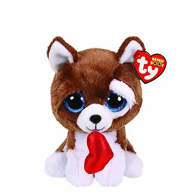 £12.95 • Buy Ty Beanie Boo Buddy Medium Smootches Dog Valentines Day 2019 Plush Soft Toy New