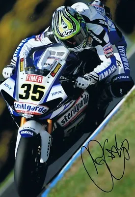 Cal Crutchlow - 2010 World Superbike Championship Autographed 18 X 12 Picture. • £39.99
