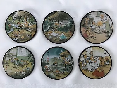 Korean Genre Picture Coaster Set Of 6 Piece Collection (made In Korea) • $15