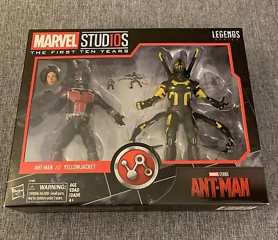 Marvel Legends MCU Ten Years #8 Ant-Man & YellowJacket 2-Pack NEW N/MINT [ML64] • $20.50