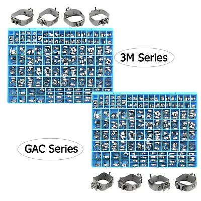 340Pc Dental Orthodontic Molar Bands Welded Buccal Tube 1st Roth MBT Conv 3M GAC • $228.99