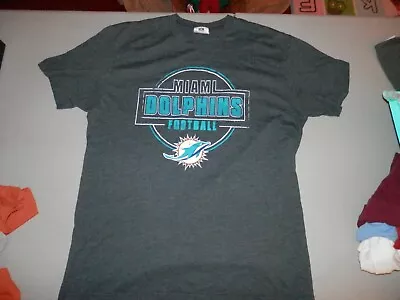 Miami Dolphins T-shirt Size Large Pre-owned NFL Dolphins Shirt Men's Large • $15