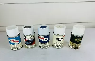 Vintage Lot Of (5) TESTOR Model Spray Paint DISPLAY ONLY - Mostly Empty • $35