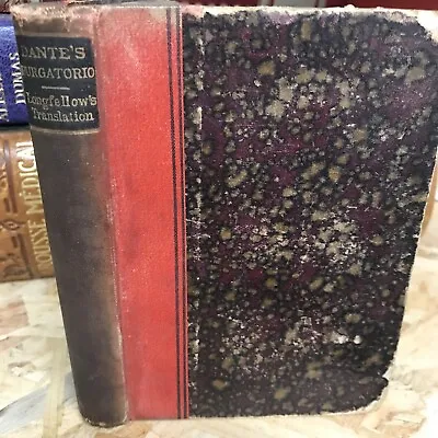 THE DIVINE COMEDY OF DANTE ALIGHIERI By Longfellow C. 1890 • £27.25