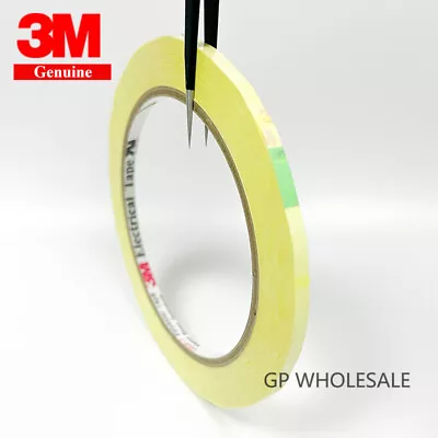 3M 1350F Yellow Transformer Motor Capacitor Coil Wrap Insulate Mylar Tape 4mm W • $3.78