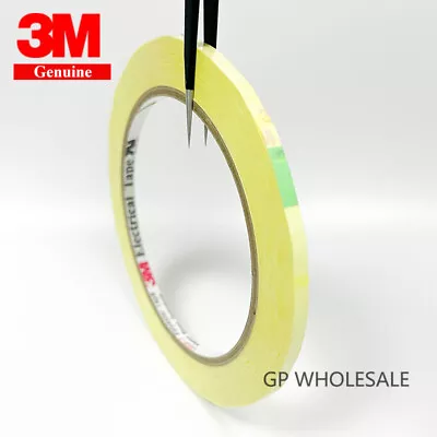 3M 1350F Yellow Transformer Motor Capacitor Coil Wrap Insulate Mylar Tape 6mm W • $5.03