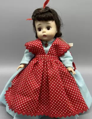 Vintage 1962 Madame Alexander-Kins Jo Little Women Hard Plastic 8” Doll Tagged • $4.99