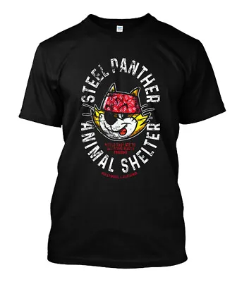 NWT! Steel Panther Never Too Late To Get T-shirt Black Size S 5XL Unisex • $21
