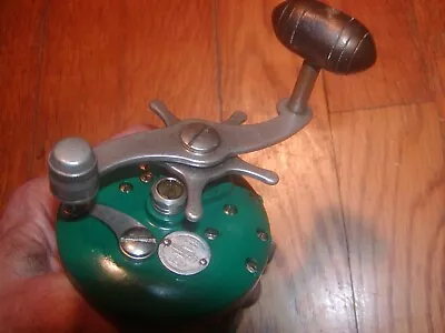 Vintage Smaller Spinning Reel:montague.made In Usa Greenhandsomeworks Freely • $20