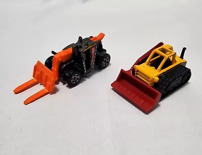 Matchbox 2012 Load Lifter 2013 BDV71 Mini Dozer Lot Of 2 • $6