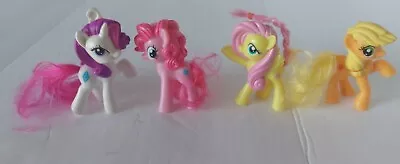 2012-2010 My Little Pony  McDonalds Happy Meal Toy Action Figure SET Of 4 • $9