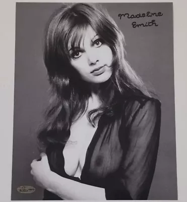 MADELINE SMITH James Bond Girl MISS CARUSO Signed 8x10 Photo ~ OC COA + Hologram • $49.99