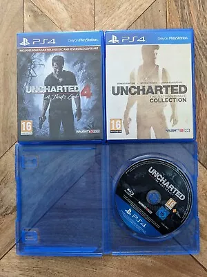 Uncharted: The Nathan Drake Collection +  Uncharted 4 And Lost Legacy (PS4)  • £22