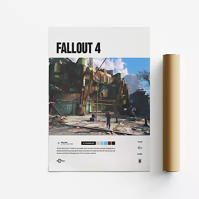 Fallout 4 (2015) Video Game Art Poster / Print • £21.99