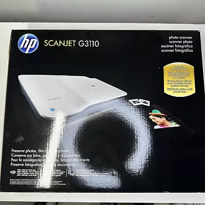 HP SCANJET G3110 Photo Scanner 4800x9600 Dpi Brand New Sealed • $120