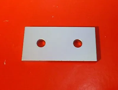 8020 80/20 EQUIVALENT Aluminum 2 Hole Joining Plate 10 Series P/N 4107 NEW • $3.80
