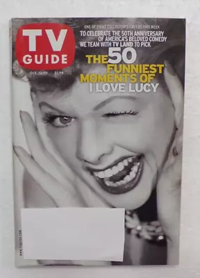 Tv Guide 2001 Lucille Ball Magazine 50 Funniest Moments Of I Love Lucy (1 Of 8) • $9