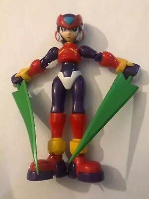 2005 Jazwares Capcom Mega Man - Purple Zero Version 2 - 6  Action Figure RARE • $60