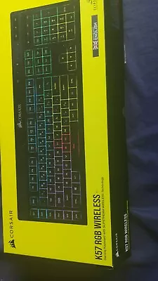 CORSAIR K57 RGB Wireless Gaming Keyboard • £40